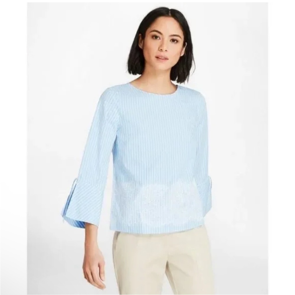 Brooks Brothers Poplin Blouse